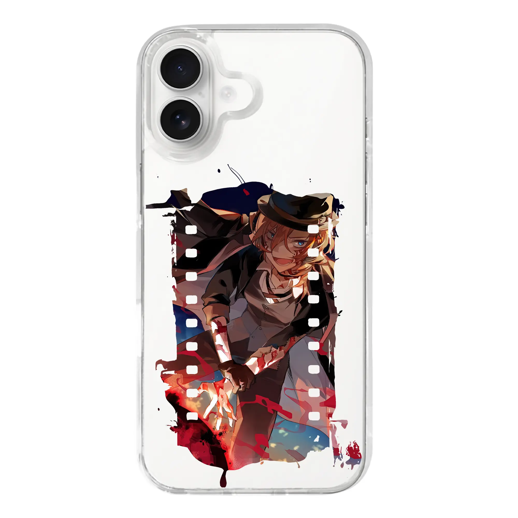 文豪ストレイドッグス グッズ,中原中也 - iPhone 17シリーズ 透明スマホケース – 薄型・耐衝撃・精密フィット保護カバー